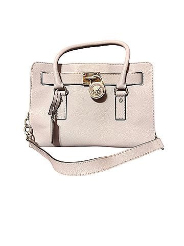 Michael Kors Leather Satchel (view 1)