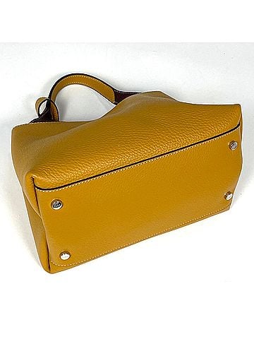 Tod's Tod's TOD'S 2-Way T-Timeless Leather Handbag, Yellow, Women's (view 2)