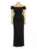 Xscape Solid Black Cocktail Dress Size 20 - photo 4