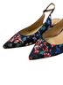 Talbots Floral Slingback Flats Flats - photo 2