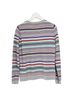 Talbots Stripes Multi Color Red Gray Cardigan Size M - photo 2