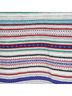Talbots Stripes Multi Color Red Gray Cardigan Size M - photo 3