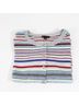 Talbots Stripes Multi Color Red Gray Cardigan Size M - photo 10