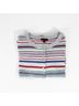 Talbots Stripes Multi Color Red Gray Cardigan Size M - photo 8