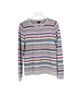 Talbots Stripes Multi Color Red Gray Cardigan Size M - photo 6
