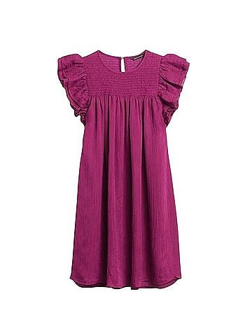 Banana Republic Flutter Sleeve Dress Casual Dress (view 1)