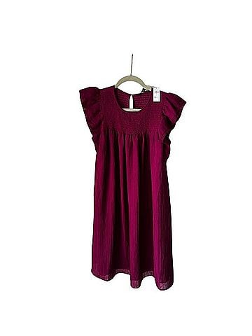 Banana Republic Flutter Sleeve Dress Casual Dress (view 2)