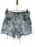 Levi's Floral Blue Denim Shorts Size 27 waist - photo 1