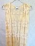 Paris Hues 100% Polyester Solid Ivory Vest Size L - photo 4