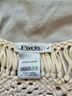 Paris Hues 100% Polyester Solid Ivory Vest Size L - photo 3