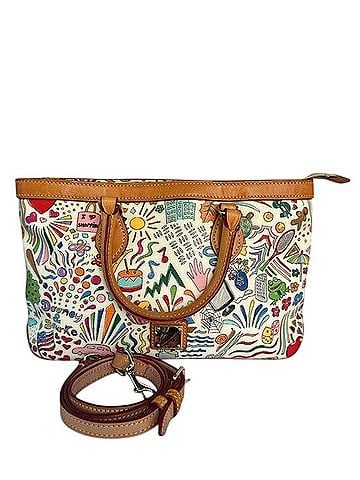 Dooney & Bourke Doodle Grafiti Satchel (view 1)