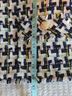 Ann Taylor 74% Polyester 26% Acrylic 100% Polyester Tweed Blue White Jacket Size 8 (petite) - photo 4