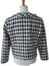 Ann Taylor 74% Polyester 26% Acrylic 100% Polyester Tweed Blue White Jacket Size 8 (petite) - photo 2