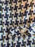 Ann Taylor 74% Polyester 26% Acrylic 100% Polyester Tweed Blue White Jacket Size 8 (petite) - photo 5