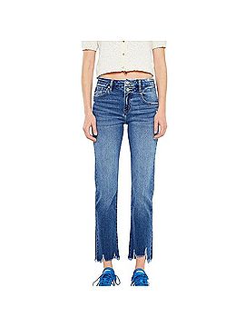 KANCAN JEANS Distressed Walnut Jeans (view 1)