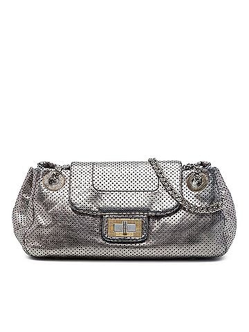 Chanel Metallic Perforated Calfskin Reissue 2.55 Drill Accordion Flap (view 1)