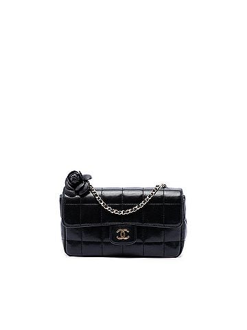 Chanel Mini CC Chocolate Bar Lambskin Camellia Flap (view 1)