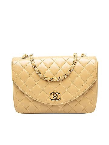 Chanel CC Quilted Lambskin Round Flap (view 1)