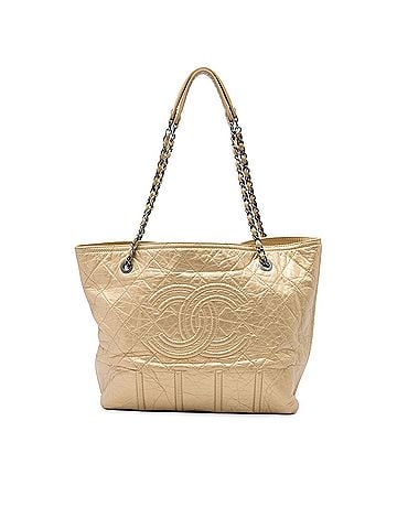 Chanel Large Distressed Calfskin Shopping In Moscow Tote (view 1)
