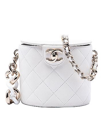 Chanel CC Quilted Lambskin Elegant Chain Vanity Case (view 1)