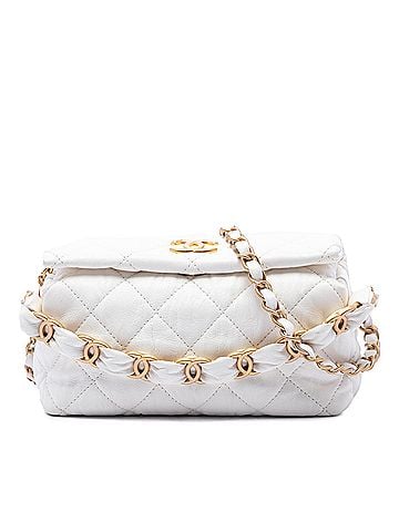 Chanel CC Quilted Lambskin Hobo (view 1)