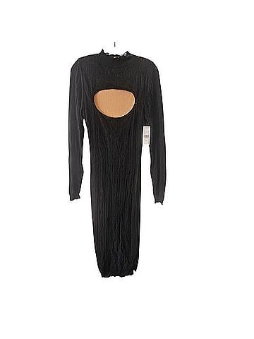 FASHION TO FIGURE Open Knit Sweater Dress Casual Dress (view 1)