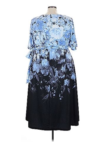 Kasper Midi A Line Dress Kasper Casual Dress (view 2)