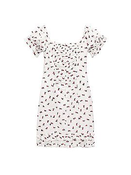 Zara Cherry Embroidered Off-Shoulder Dress Casual Dress (view 2)