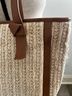 Talbots Solid Brown Ivory Leather Tote One size - photo 5
