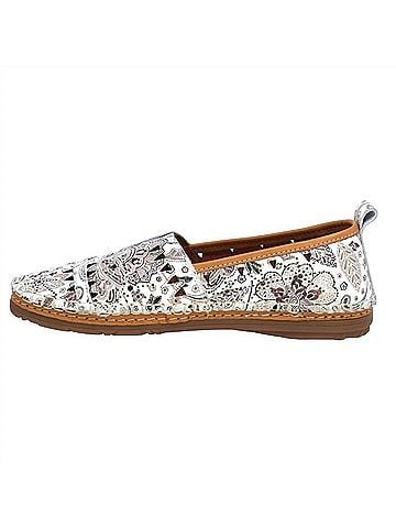 Everly Women's Emily Shoes in White Floral (view 2)