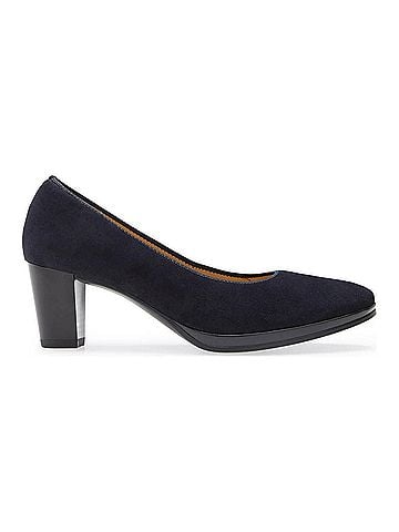 Ara Women's Ophelia Pumps in Navy Suede (view 1)