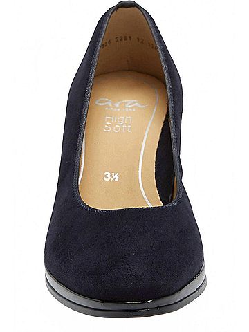 Ara Women's Ophelia Pumps in Navy Suede (view 2)