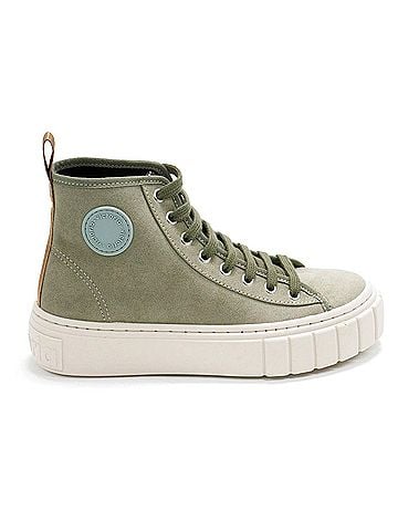 Victoria Women's Abril Recycled High Top Platform Sneakers in Safari (view 1)