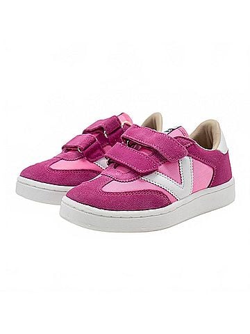 Victoria Girls' Milas Sneakers in Fuchsia (view 2)