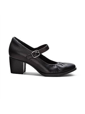 Aetrex Women's Sara Mary Jane Pump Heels in Black (view 1)