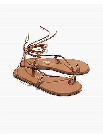 TKEES Women's Jo Wrap Sandal in Hazelton (view 1)