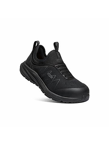 Keen Women's Vista Energy Shift Work Sneakers in Black (view 2)