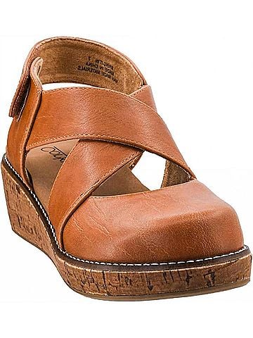 Corkys Women's Bring It In Wedge in Cognac (view 2)