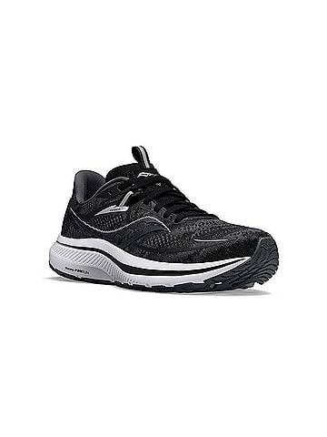 Saucony Women's Omni 21 Running Shoes in Black/White (view 2)