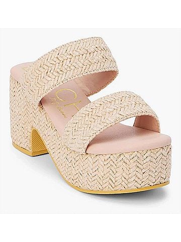 Matisse Ocean Ave Platform Heel Sandals in Quartz Pink (view 1)