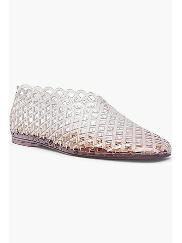 Steve Madden Women's The Grove Jelly Flat in Clear (view 1)