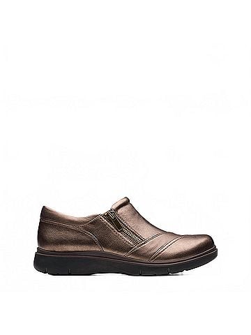 Clarks Women's Certina Pure Shoes in Bronze (view 1)