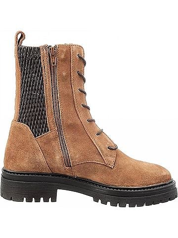 GEOX Girls' Iridea Ankle Boots in Brown Coffee (view 1)