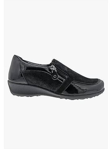Drew Women's Padua Flats in Black Combo (view 2)