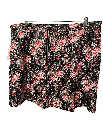 ModCloth Faux Leather Skirt (view 1)