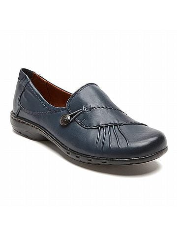 Rockport Women's Paulette Slip-On Shoes in Navy (view 1)