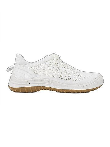 Jambu Women's Sunny Lace Up Sneaker in White (view 1)