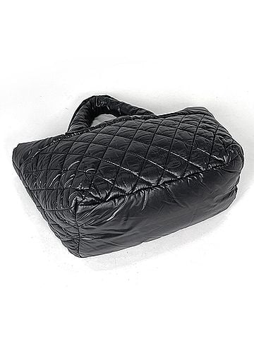 Chanel Chanel Coco Cocoon Small Tote Bag, Mark, Nylon, Black, A48610, Women's (view 2)