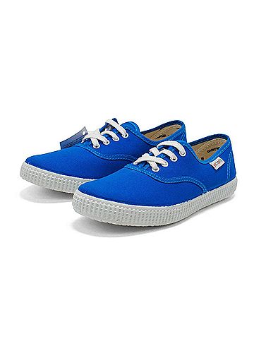 Victoria Women's Inglesa Low Top Canvas Sneakers in Francia (view 2)