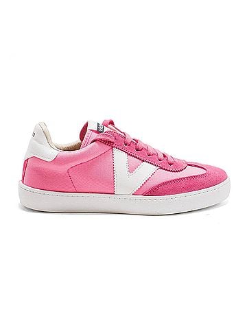 Victoria Women's Berlin Monochrome Trainer Shoes in Fuchsia (view 1)